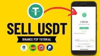 How to Sell USDT on Binance P2P || How to Withdraw From Binance