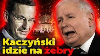 Kaczyński idzie na żebry. Morawiecki się cieszy.Brak dotacji to szansa na kandydowanie na prezydenta