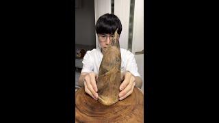 Bamboo shoot sashimiタケノコの刺身#shorts