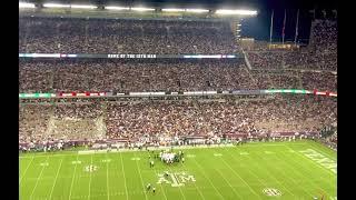 Aggie War Hymn before 4th quarter of Miami game - September 17th, 2022