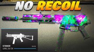 new *NO RECOIL* STRIKER LOADOUT in WARZONE 3!  (Best STRIKER Class Setup) - MW3