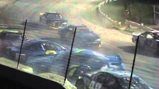 Big turn 4 Crash at Wisconsin International Raceway - Mid-American Series Throwback