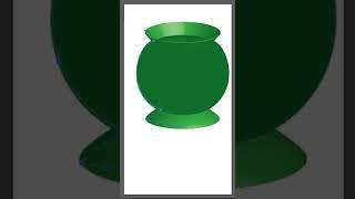 How to make a pot by adobe illustrator, #shorts#