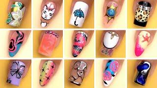 15+ Best Nails Art Tutorial | How to Nails Art for Beginners | Nails Design 2024