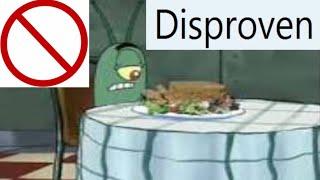 DISPROVEN | Plankton Eats Holographic Meatloaf To Photosynthesize