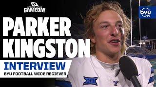 Parker Kingston's emotions post 90-yard punt return