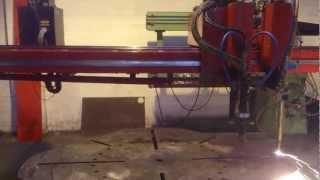 Esprit Lightning H4000 CNC Gas Cutting Test by Westermans International