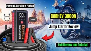 CARHEV 3000A Jump Starter Review |  Powerful, Portable & Perfect |