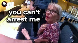 Entitled Karen gets ARRESTED Inside the COURTROOM | Karens Get Arrested By Police #803