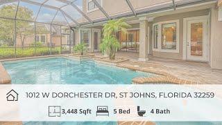 Luxury Home For Sale in St Johns, FL - Moving to Florida