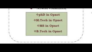 WIRELESS COMMUNICATION PROJECTS OPNET IN NEW JERSEY