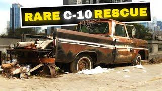 ABANDONED Chevy C10 Found in City Suburb | Untouched For 30 Years! | Turnin Rust