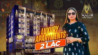 Malir Twin Tower - Book Your Dream Home with Just 2 Lac Today!