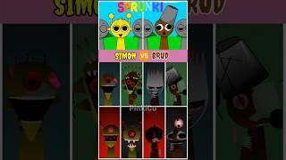 SIMON  BRUD Phase 1 7 8 9 10 #sprunki#incrediboxsprunki #brud  #simon #sprunkisong #sprunkimod