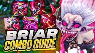 Briar Combo Guide! (Briar Animation Cancels for Runes, Spells, and Items) Rank 1 Briar!