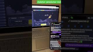 ️ AVIATOR  PREDICTOR BOT ️ #aviatorgame #aviator_predictor #aviator_hack #aviatorbot #aviatorsprib