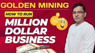 Golden Mining Full Plan Review | Earn Online Money | How to earn Online Money | New MLM Plan Launch