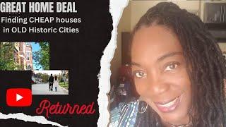 Finding Cheap houses in Old Historic Cities like Petersburg Virginia "Battersea area" Part 1 of 8