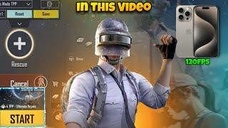 DAY 23 Ultimate Royale SoO Hard LobbyiPhone 15 Pro 120fps Gameplay Pubgmobile️