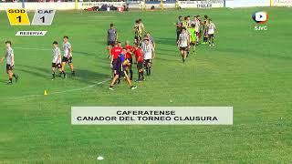 RESERVA - CAFFERATENSE es el Ganador del Torneo Clausura en la Liga InterProvincial - Los Goles