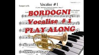 M. Bordogni - Vocalise #1 [Play along]