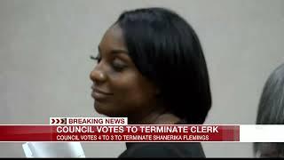 Shreveport council votes 4-3 to fire clerk of council