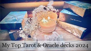 My Favorite Tarot & Oracle Decks 2024