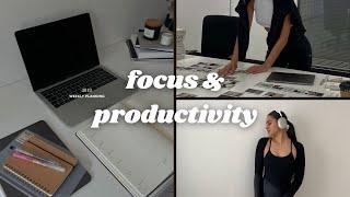 Tips for improving focus & productivity