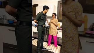 Sivakarthikeyan Anna surprised his wife, Aarthy in army uniform #Amaran |Sivakarthikeyan Aarthy love