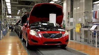 Volvo V60 production at the Torslanda plant, Sweden