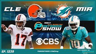 TYLER HUNTLEY SAVES JOBS! Miami Dolphins Beat Cleveland Browns 20-3!