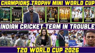 Champions Trophy Mini World Cup | India Team in Trouble | T20 World Cup 2026 | Sports Roundup