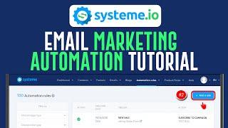 How To Setup Email Marketing Automation On Systeme.Io (2025)