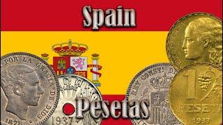 My Spanish pesetas I