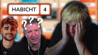 Schradins erste Runde Codenames mit Eli, Danny, Mehdi und Rose