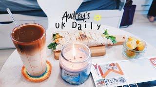 UK Daily｜鮭魚菠菜乳酪司康、酪梨捲餅、芒果花｜Audrey英國留學筆記