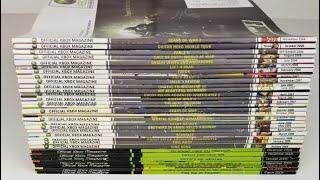 Official Xbox Magazine Lot of 32 Issues 2005-2008 NO DISCS Microsoft Xbox & 360