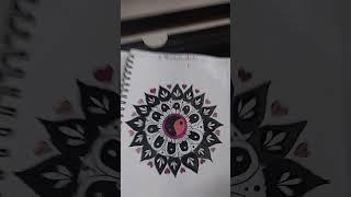 New mandala art ll by Riddhi's Art of World ll #ytshorts #shorts ll #youtuber