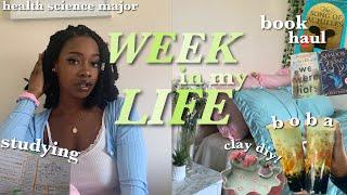 week in my life | final exams, tiktok diy, book haul & more!!