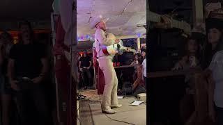 Charley Crockett at the legendary Broken Spoke in Austin.