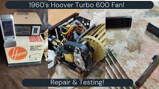 Rare Vintage Hoover Turbo 600 Fan/Heater! First Look & Restoration.