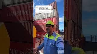 Btao Container se pase ghar kese leke aau #merchantnavy #youtubeshorts #shortvedio