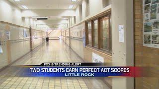 Two Central High School students make perfect ACT score