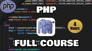 PHP Full Course for non-haters 