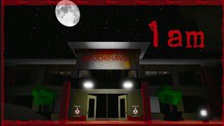 You Explore an abandoned school at 1am~Roblox BrookHaven POV Story