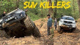 SUV Killer Pick-up "Mitsubishi L200" Extreme Off Road  Extreme vs Bf goodrich km3 tire 