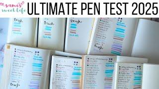 *NEW* ULTIMATE PEN TEST | Hobonichi Vs Sterling Ink, Addressing 2025 Sanzen Bad Batch of Planners