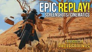 PUBG Replay Feature, Epic Cinematics & Screenshots! ~ PLAYERUNKNOWN'S BATTLEGROUNDS