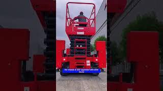 HC1216E-R Crawler Scissor Lift Man Lift MEWP