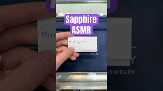 Sapphire ASMR #gemstone #asmr #asmrsounds #jewelry #sapphire